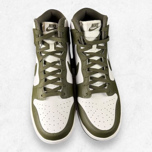Nike Dunk High Retro Men\'s Shoes Cargo Khaki Men 11.5 DD1399-107 2022 NWB main image 9